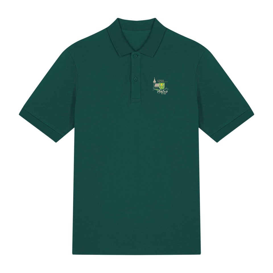 Unisex Poloshirt, dunkelgrün