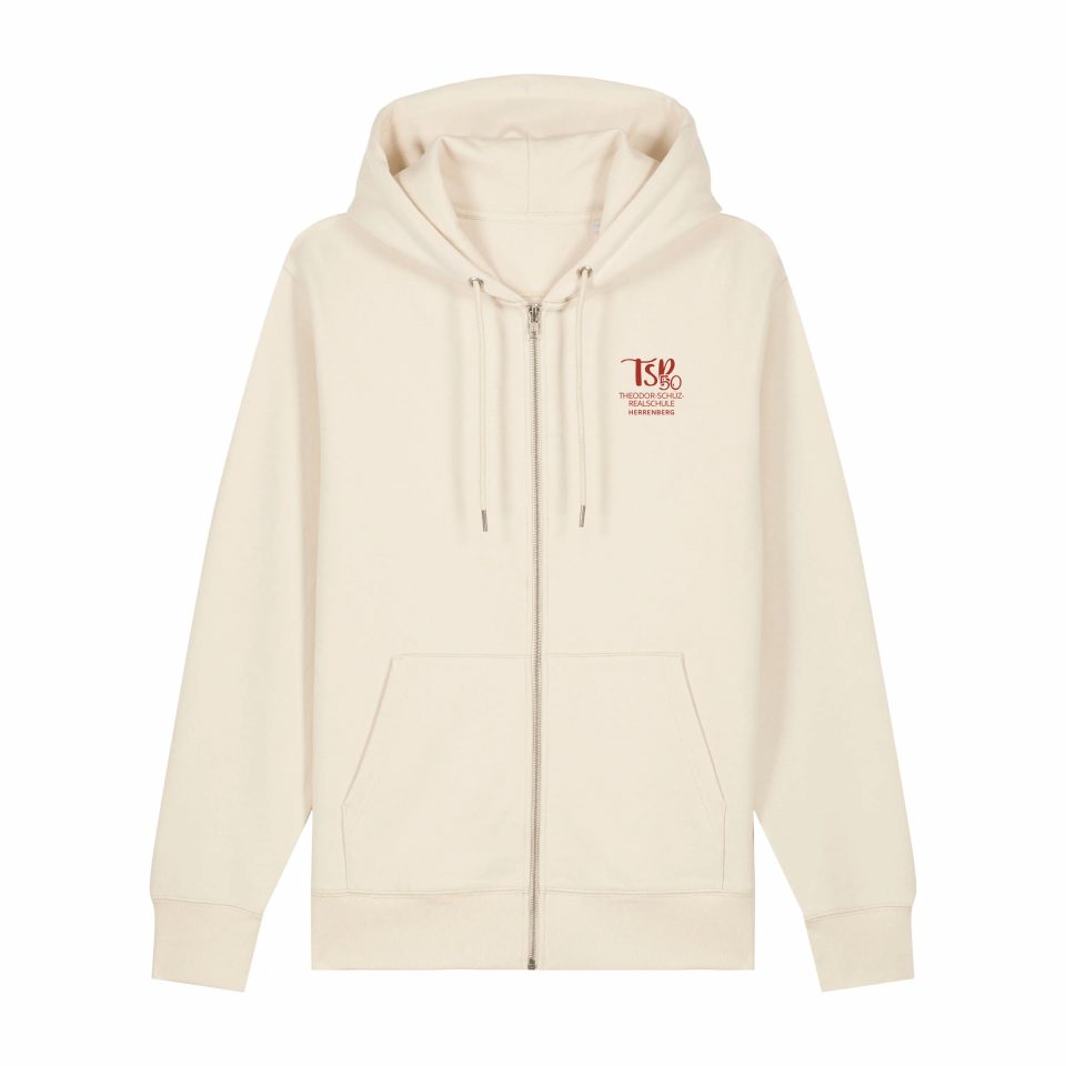 Unisex Zip-Hoody, natural