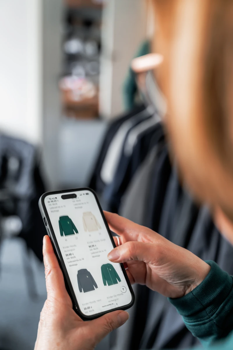 TEAMSHOP - Bestellen, wo es sich bewegt